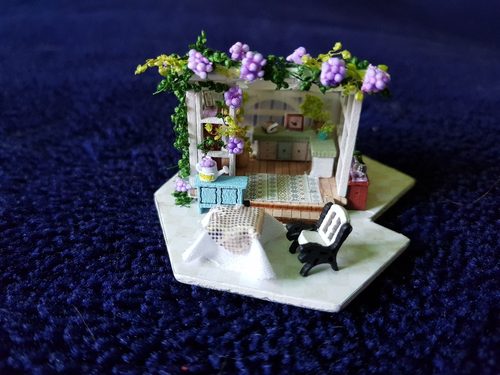 Mary G. Summer house miniature model.